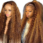 Fashionable Piano-Color Front Lace Wigs