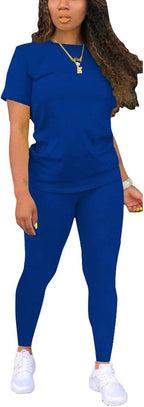 Nimsruc Biker Short Sets Women 2 Piece Outfits Summer Short