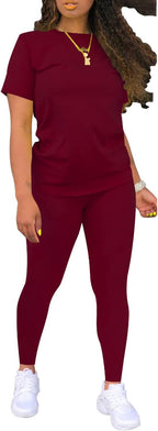 Nimsruc Biker Short Sets Women 2 Piece Outfits Summer Short