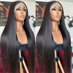 European And American Ladies Fashion Wig Front Lace Mid-length Straight Head Cover